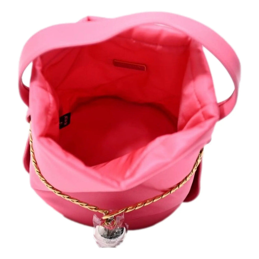 Prada Peonia Pink Mini Bucket Bag - Elevate Your Style with