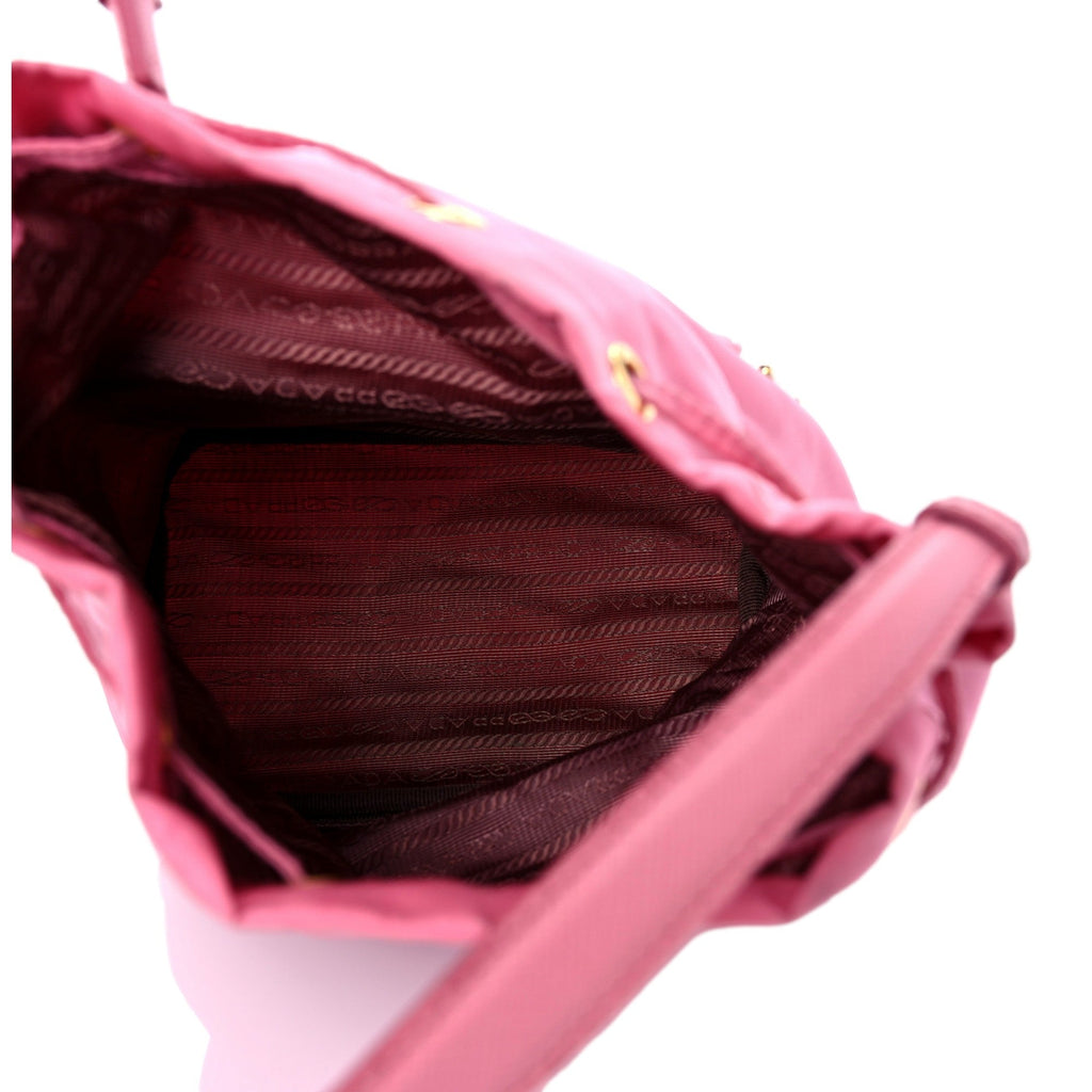 Prada Pink Bucket Bag: Stylish Saffiano Crossbody for Any Occasion -   Shop Bags LLC 