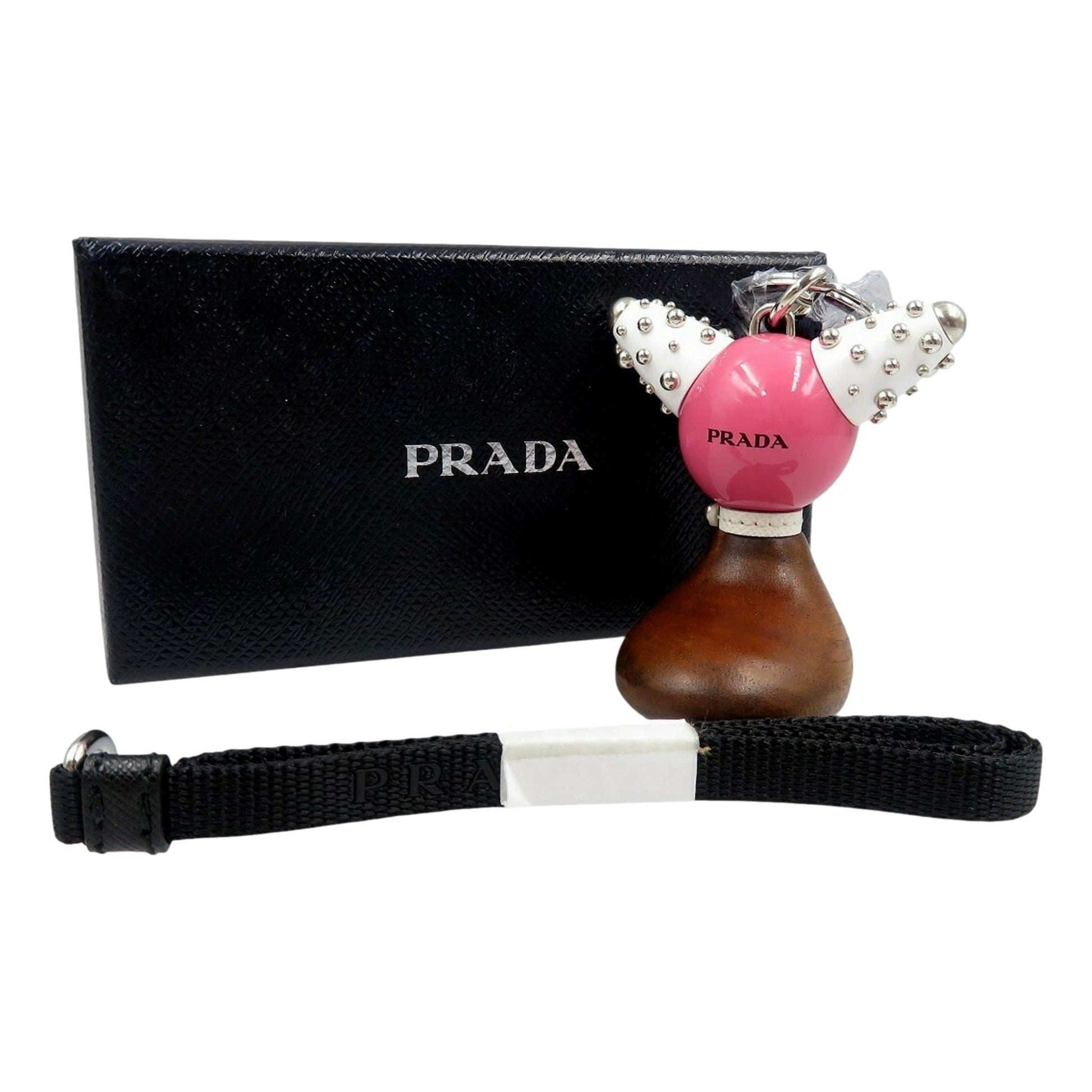 Prada Pradamalia Trick Robot: Playful Pink Bag Charm for Style -   Shop Bags LLC 