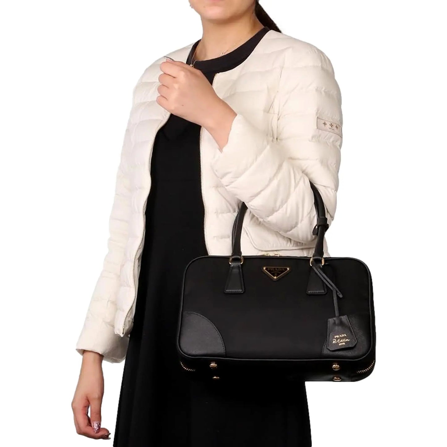 Prada Re-Edition 1978: Timeless Luxury in Black Re-Nylon & Leather -   Shop Bags LLC