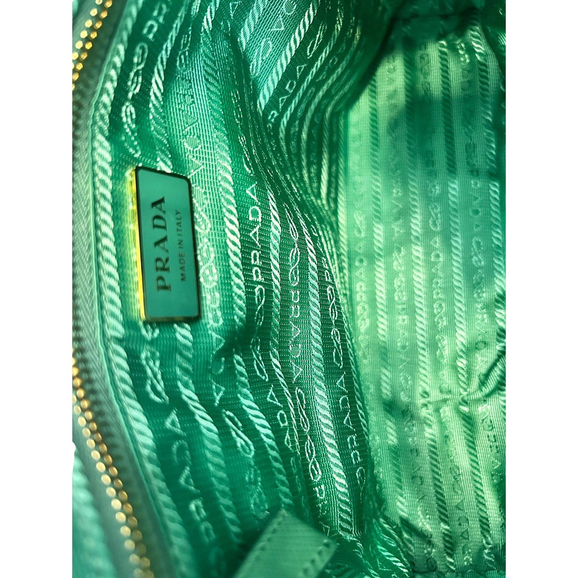 Prada Re-Edition 1995 Green Tote: Chic, Sustainable Luxury -   Shop Bags LLC