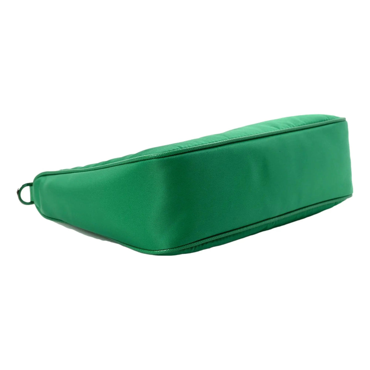 Prada Re-Edition 2005 Green Tessuto Nylon Chain Shoulder Bag