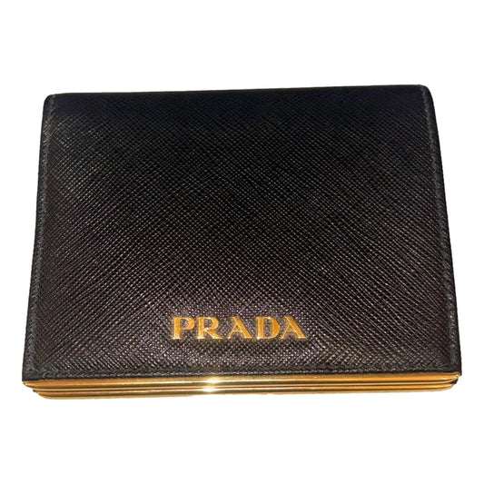 Prada Saffiano Bifold Wallet: Timeless Elegance in Black &