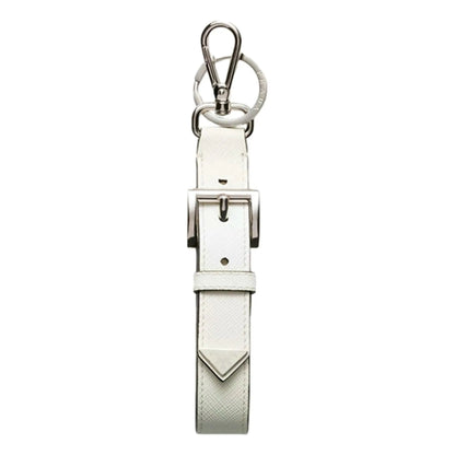 Prada Saffiano Leather Belt Strap Keychain - Elevate Your Style