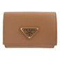 Prada Saffiano Leather Trifold Wallet - Timeless Elegance in