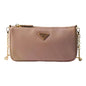 Prada Saffiano Mini Shoulder Bag: Elegant Beige Essential -   Shop Bags LLC