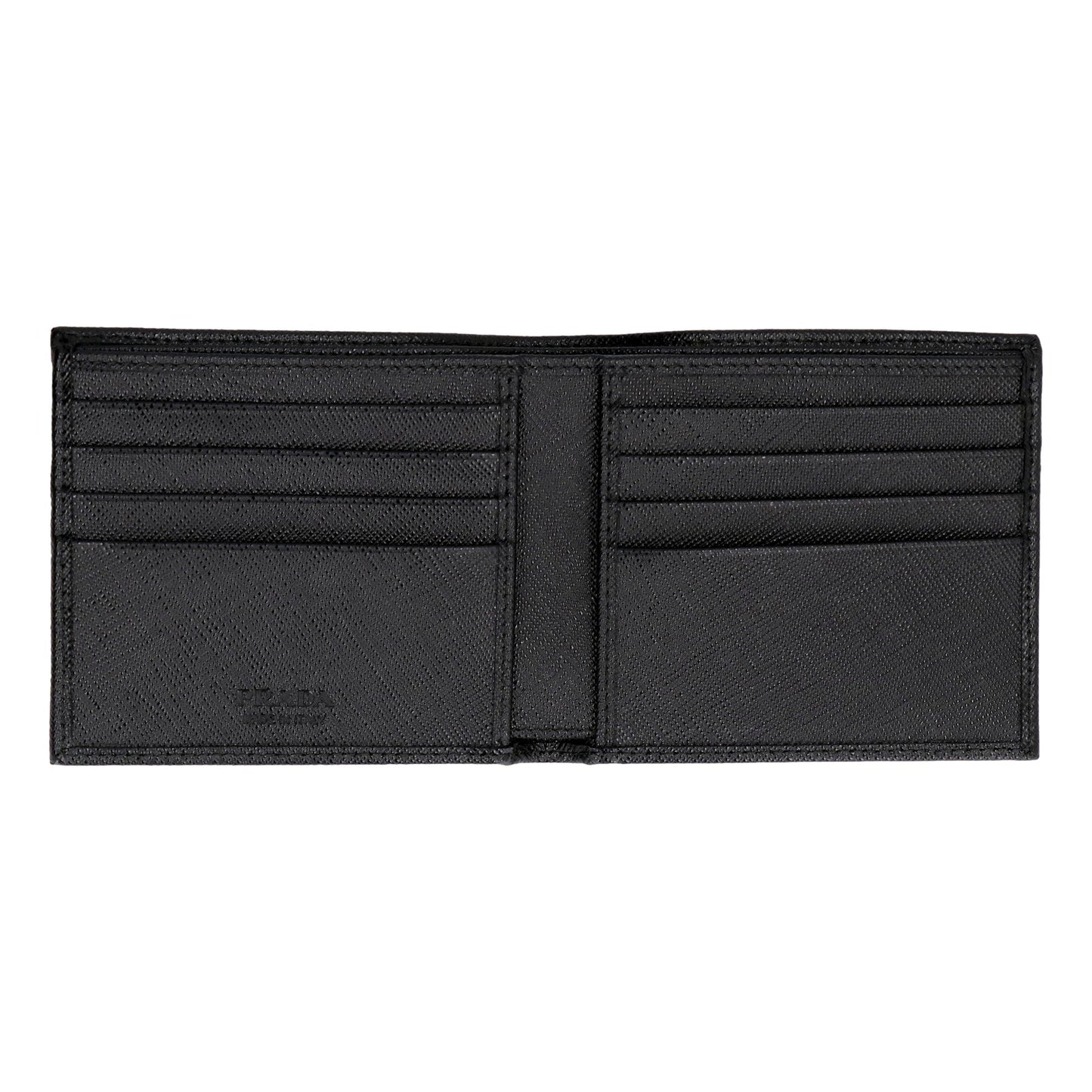 Prada Tessuto Bifold Wallet - Nylon & Saffiano Elegance -   Shop Bags LLC 