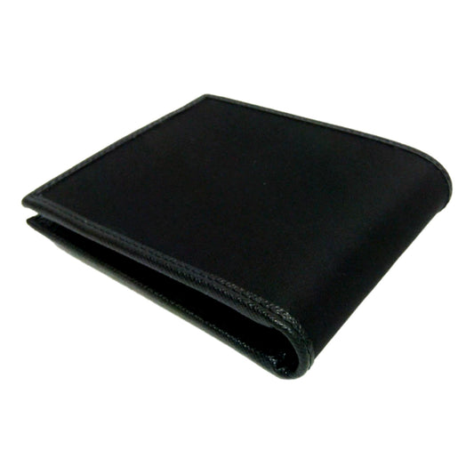 Prada Tessuto Nylon Saffiano Leather Bifold: Luxe & Practical