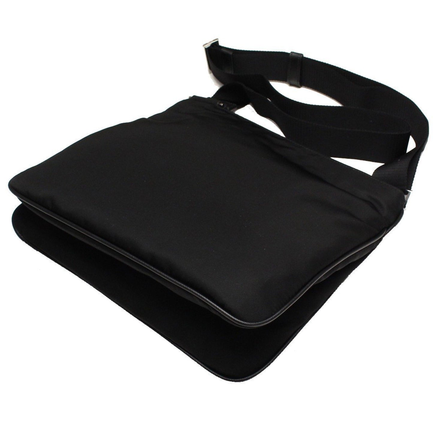 Prada Tessuto Saffiano Black Messenger Bag – Style Meets Functionality -   Shop Bags LLC