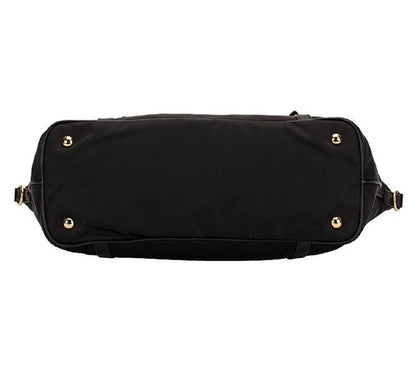 Prada Tessuto Saffiano Nylon Tote: Luxury & Functionality in Black -   Shop Bags LLC