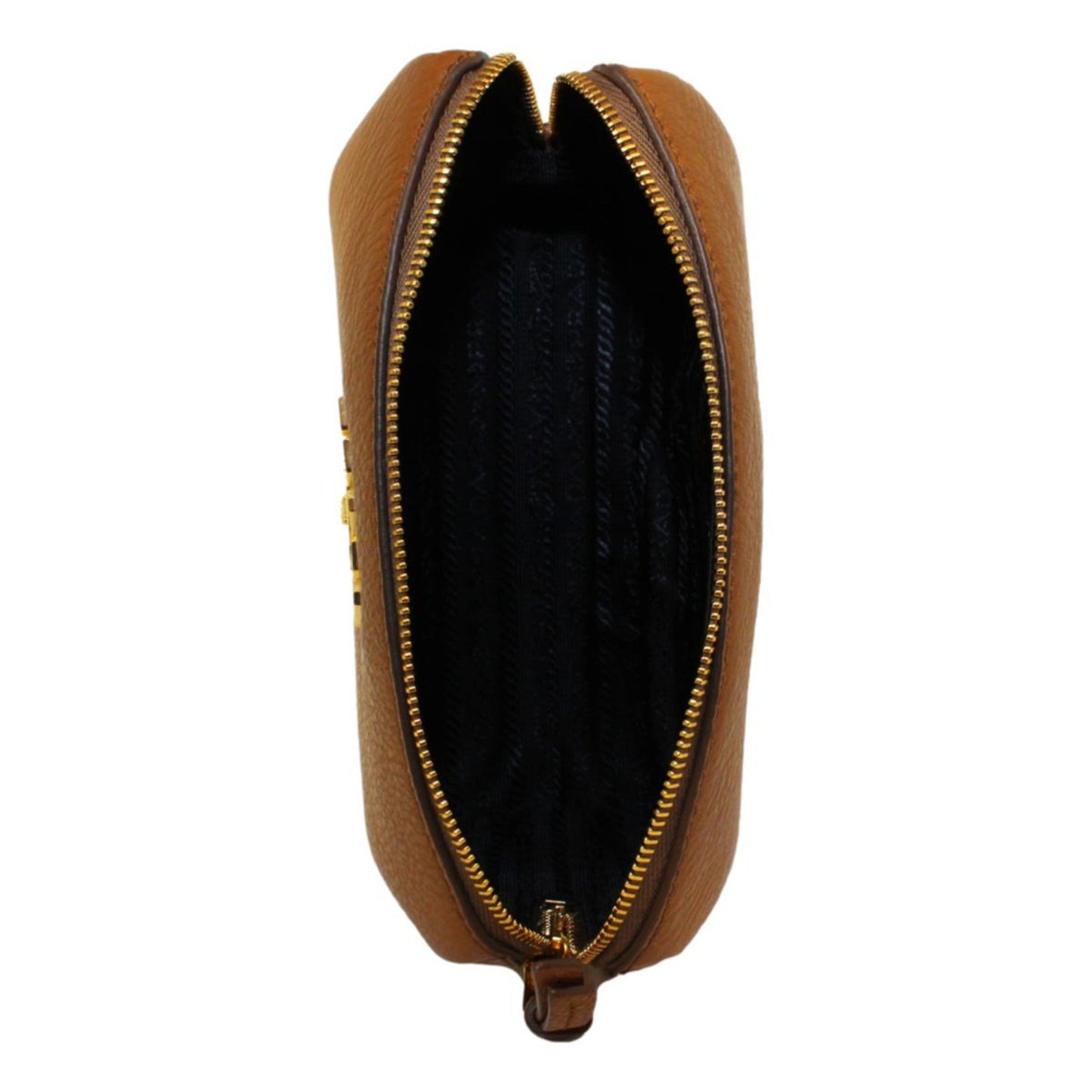 Prada Vitello Daino Cosmetic Bag Clutch Bag - Elegant Leather Style -   Shop Bags LLC 