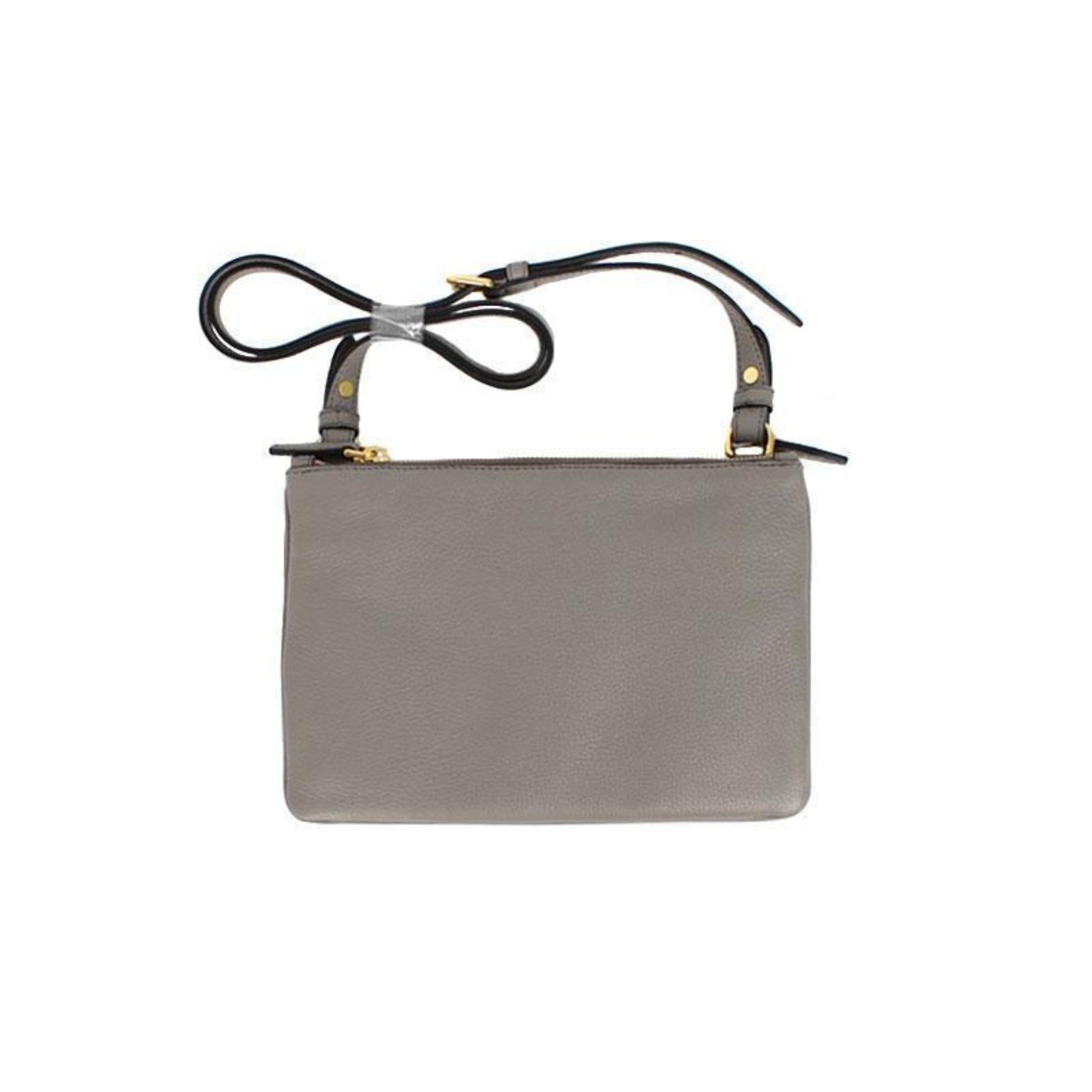 Prada Vitello Phenix Gray Crossbody - Chic Design, Ample Space -   Shop Bags LLC