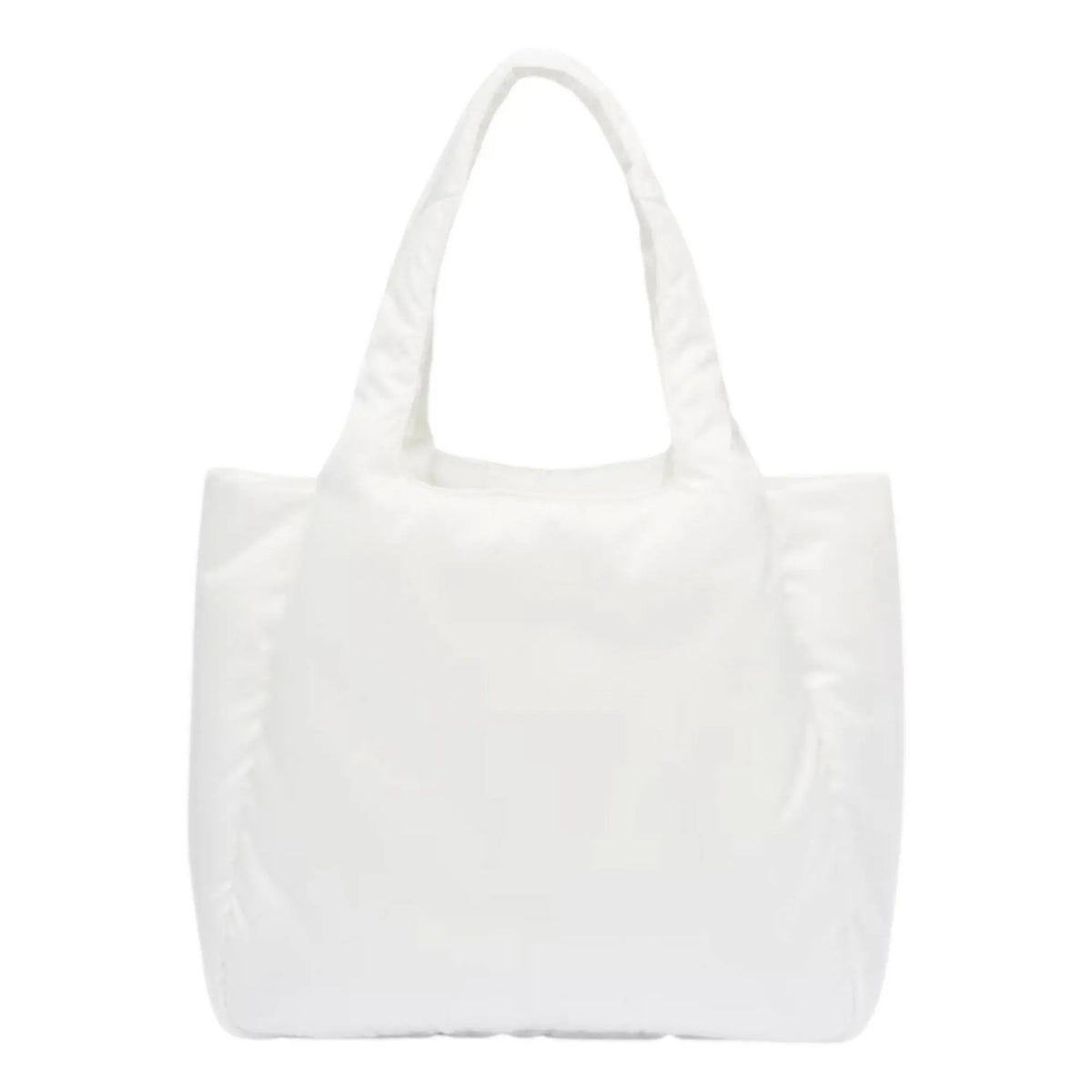 Prada White Padded Re-Nylon Large Tote Bag - Shop Bags LLC