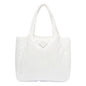 Prada White Padded Re-Nylon Large Tote Bag - Shop Bags LLC