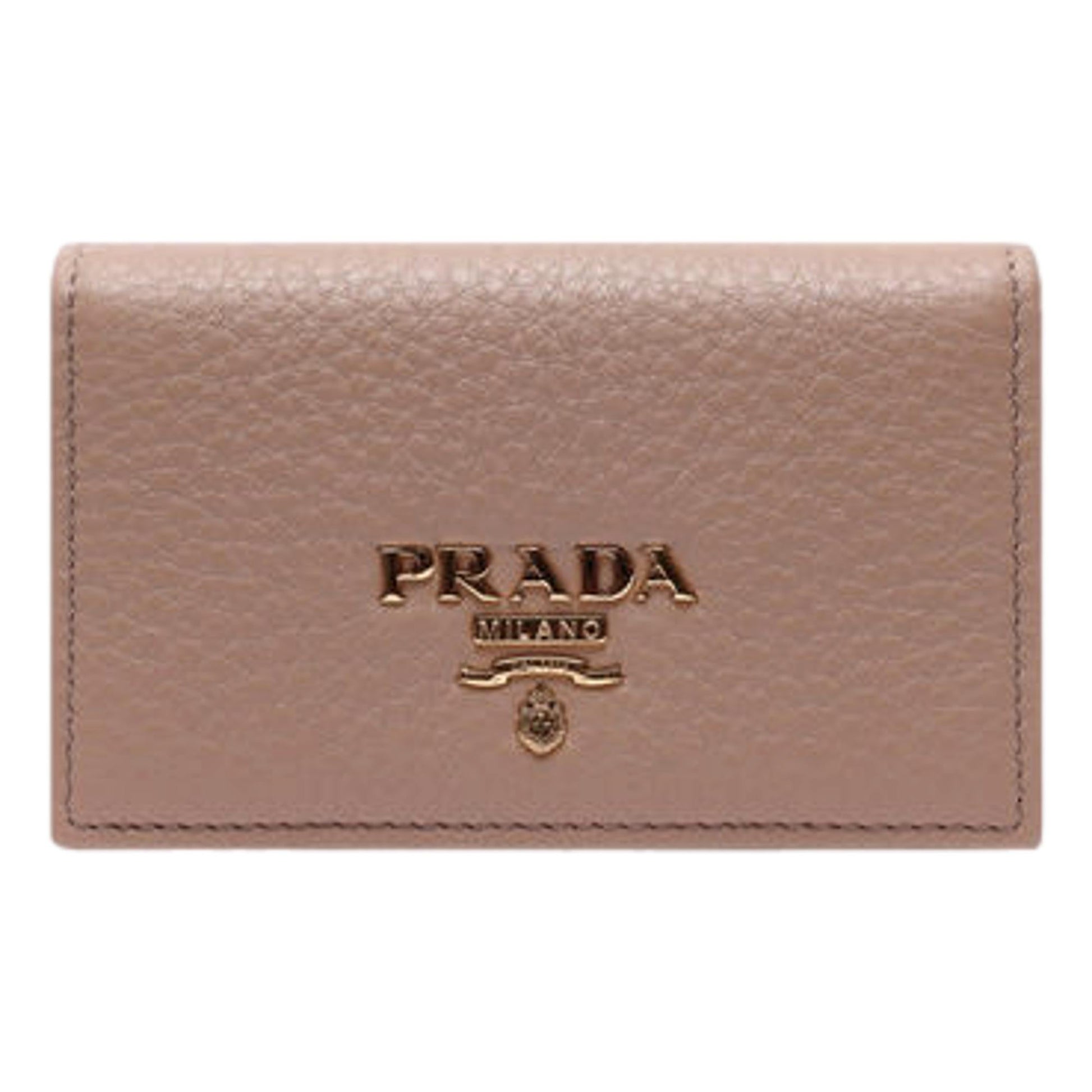 Prada Women's Vitello Grain Leather Card Case - Chic & Elegant -   Shop Bags LLC