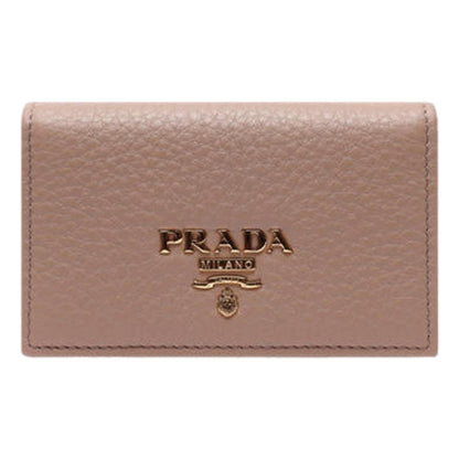 Prada Women's Vitello Grain Leather Card Case - Chic & Elegant -   Shop Bags LLC