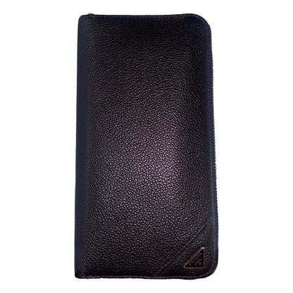 Prada Zip Around Continental Wallet - Luxury Black Leather Accessory -   Shop Bags LLC