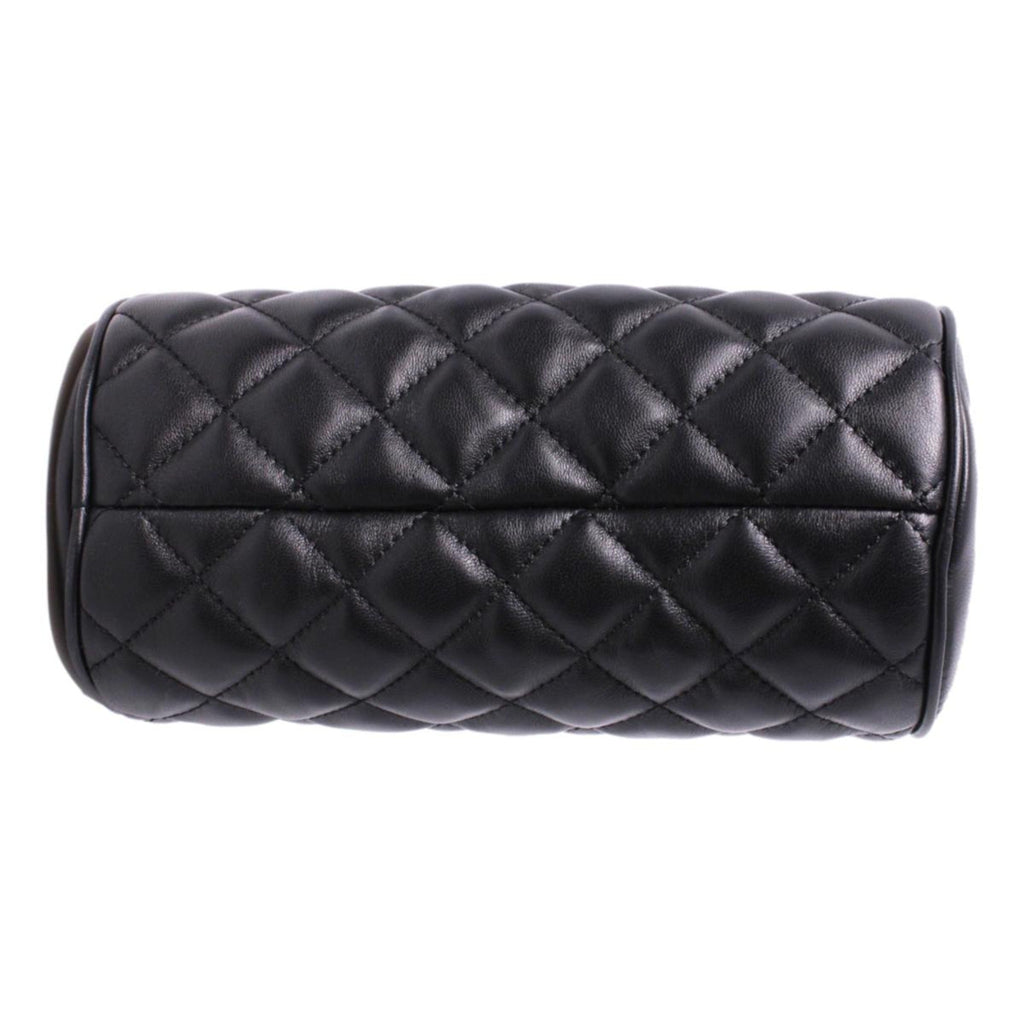 Versace Bag: Luxurious Black Cosmetic Bag with Medusa Emblem - Shop