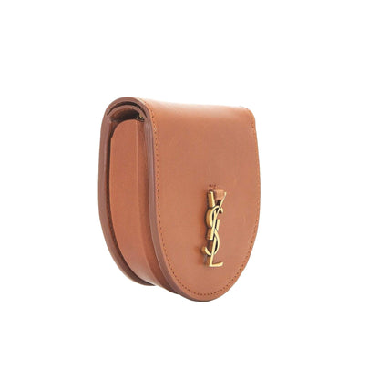 Saint Laurent Baby Kaia Satchel Brown Smooth Leather Micro Bag -   Shop Bags LLC 