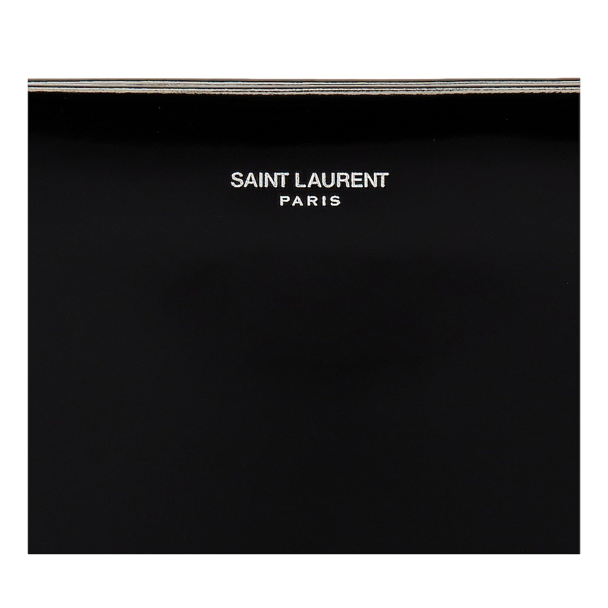 Saint Laurent Black Patent Leather Shopping Tote Shoulder Bag -   Shop Bags LLC 