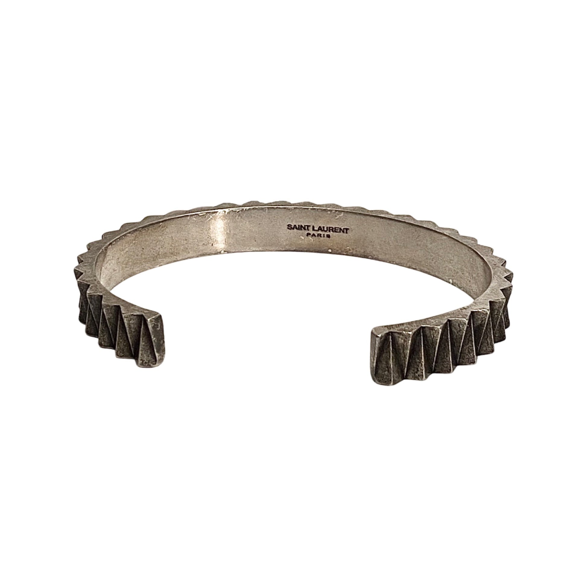 Saint Laurent Bracelet, Shop Bags - Sophisticated Silver Gunmetal -   Shop Bags LLC 
