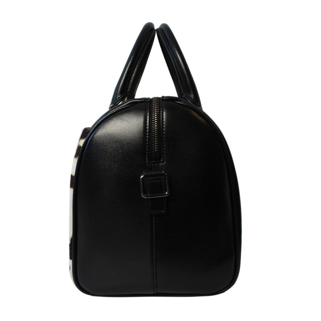 Saint Laurent Calfskin & Pony Hair Duffle Bag - Luxury & Versatile -   Shop Bags LLC