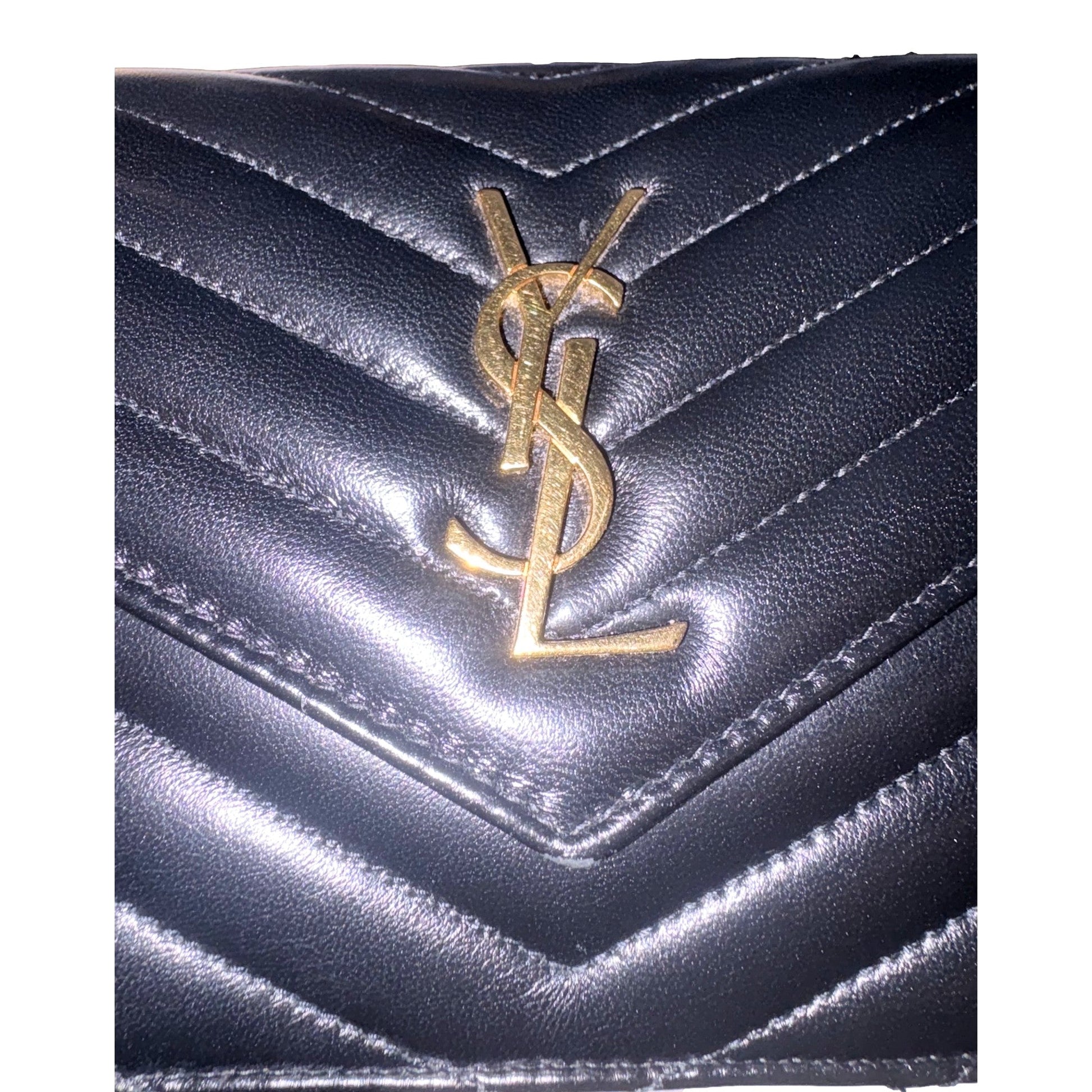 Saint Laurent Cassandre Envelope Chain Crossbody Bag -   Shop Bags LLC 