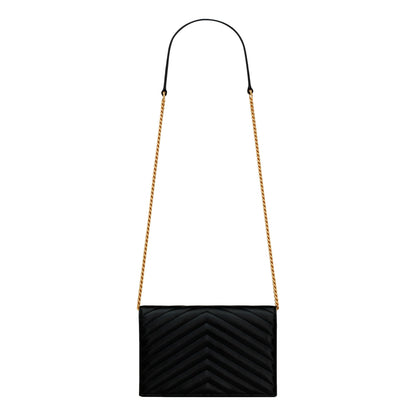 Saint Laurent Cassandre Envelope Chain Crossbody Bag -   Shop Bags LLC 