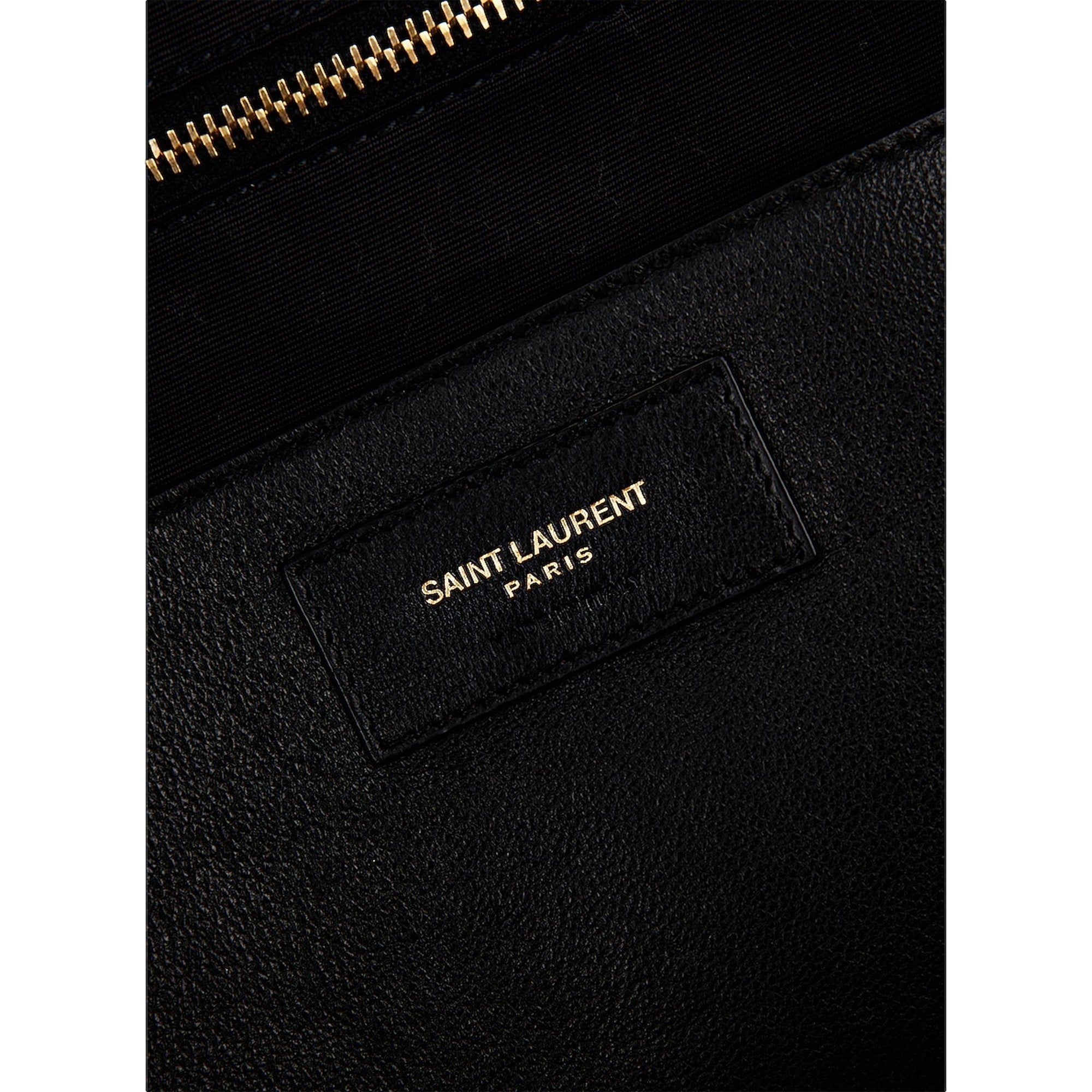 Saint Laurent Jamie YSL Black Patent Leather Chain Strap Large Shoulder Bag -   Shop Bags LLC
