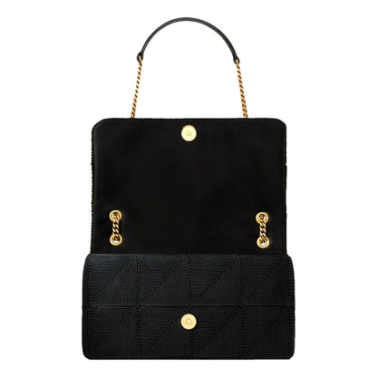 Saint Laurent Jamie YSL Satin Textured Chain Strap Small Crossbody Flap Bag -   Shop Bags LLC