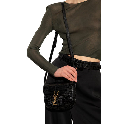 Saint Laurent Kaia Croc Bag - Luxury Crossbody for Everyday Style -   Shop Bags LLC 