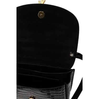 Saint Laurent Kaia Croc Bag - Luxury Crossbody for Everyday Style -   Shop Bags LLC 