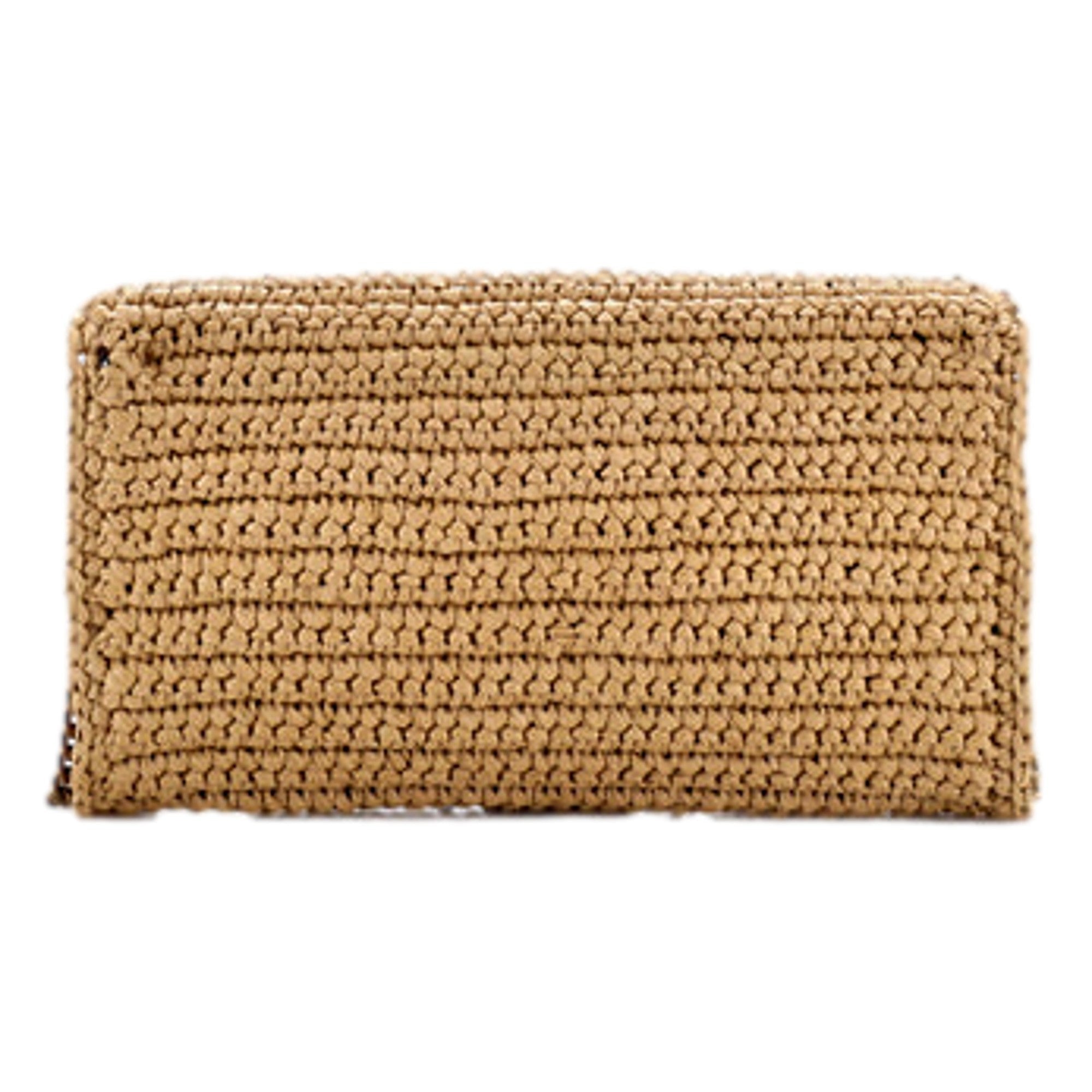 Saint Laurent Kate 99 YSL Beige Raffia Woven Crossbody with Tassel -   Shop Bags LLC