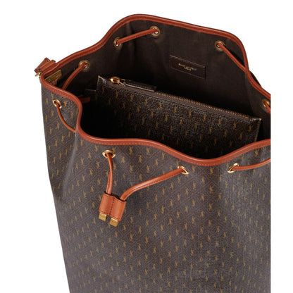 Saint Laurent Le Monogramme Coated Canvas Bucket Bag - Shop Now -   Shop Bags LLC 