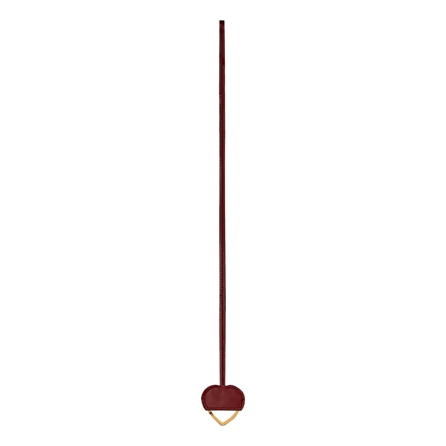Saint Laurent Leather Heart Keyring Necklace - Luxurious & Stylish -   Shop Bags LLC