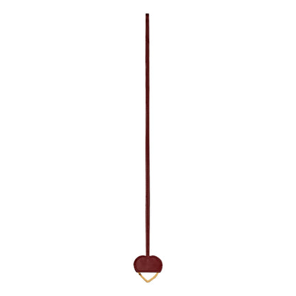 Saint Laurent Leather Heart Keyring Necklace - Luxurious & Stylish -   Shop Bags LLC