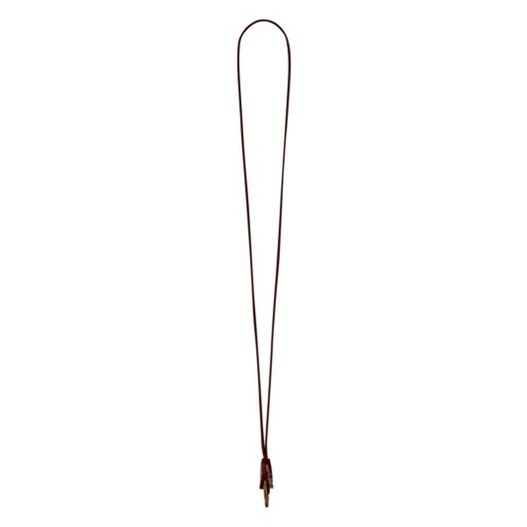 Saint Laurent Opyum Red Patent Leather Heart Keyring Necklace -   Shop Bags 