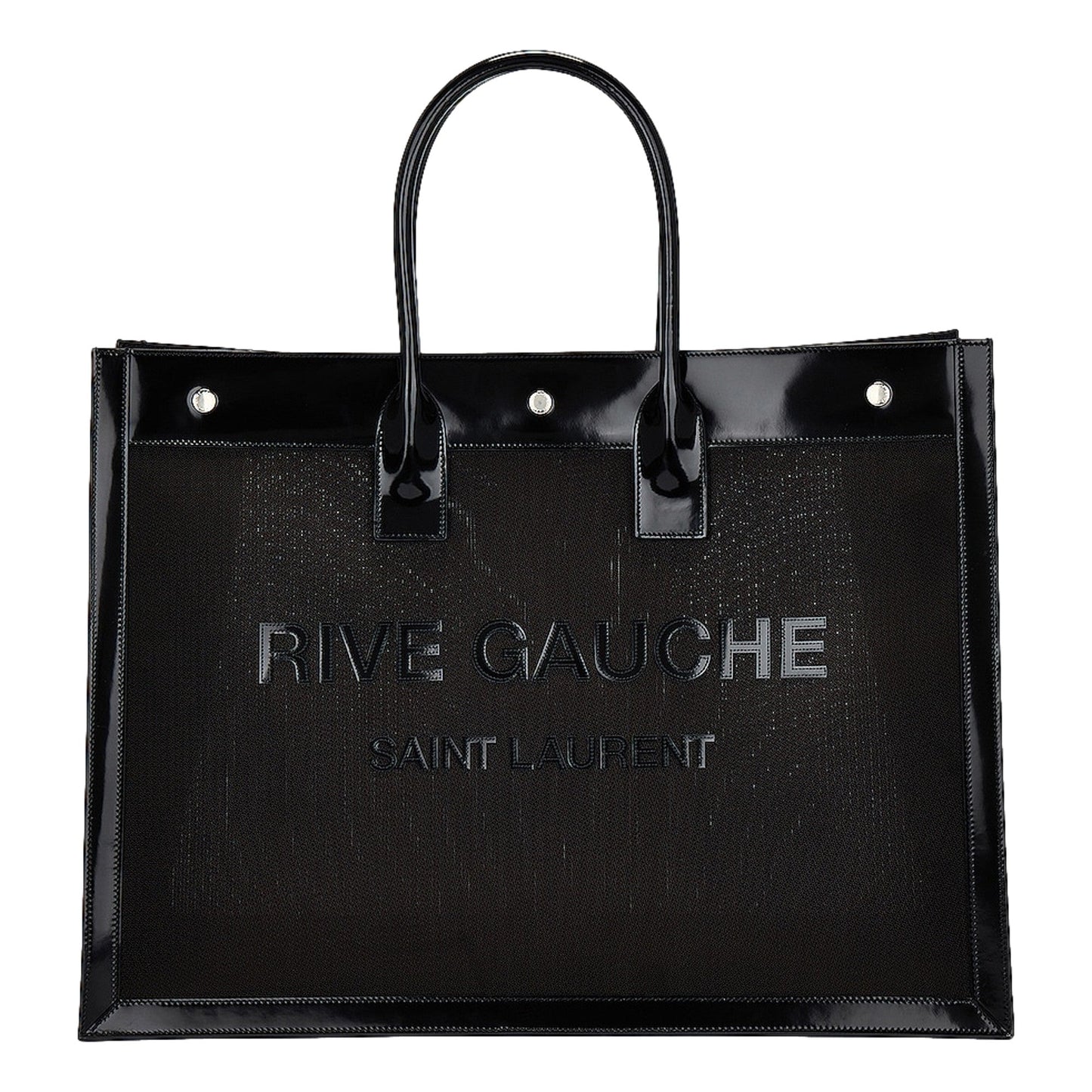 Saint Laurent Rive Gauche Black Tote - Luxury & Versatile Handbag -   Shop Bags LLC