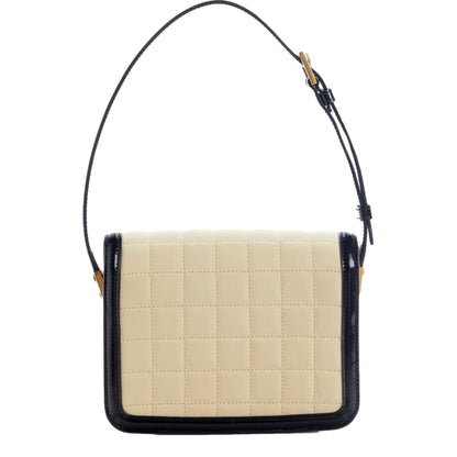 Saint Laurent Solferino Shoulder Bag - Luxury Quilted Suede Elegance -   Shop Bags LLC 