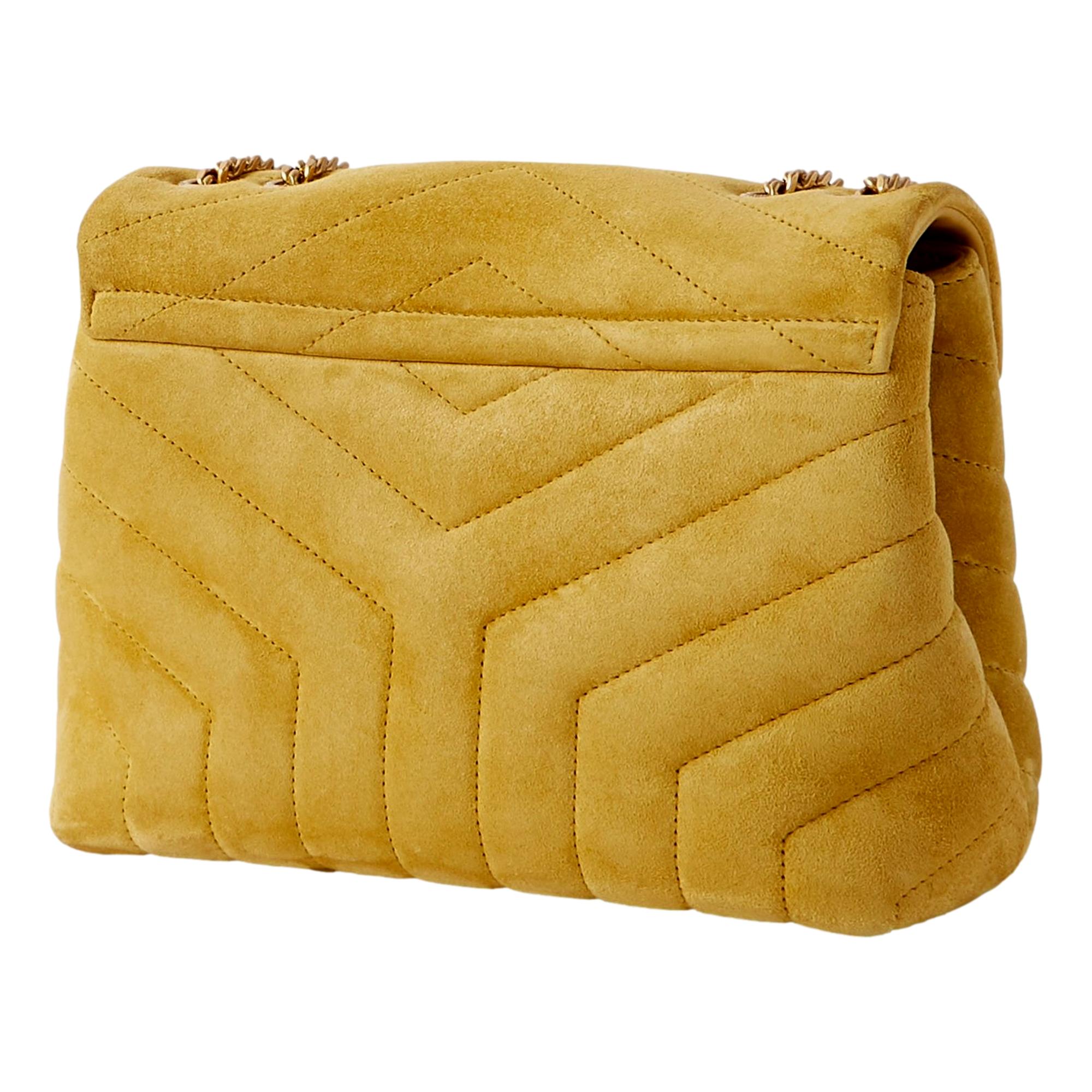 Saint Laurent Suede Medium Shoulder Bag: Chic & Versatile Style -   Shop Bags 