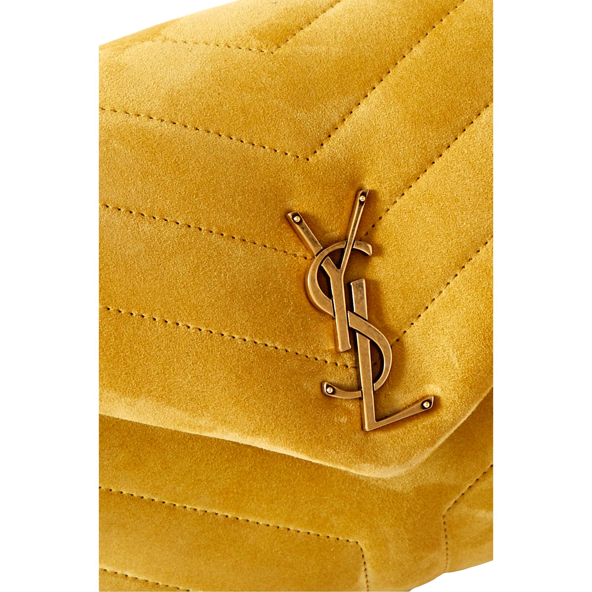 Saint Laurent Suede Medium Shoulder Bag: Chic & Versatile Style -   Shop Bags 