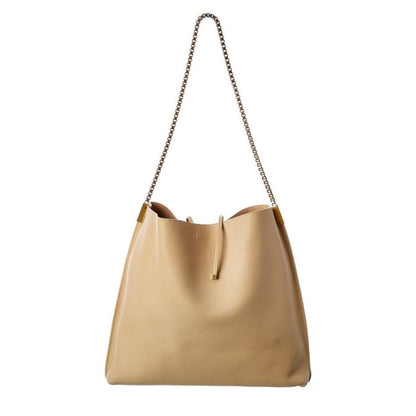 Saint Laurent Suzanne Hobo Bag - Beige Calfskin Elegance -   Shop Bags LLC 