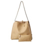 Saint Laurent Suzanne Hobo Bag - Beige Calfskin Elegance -   Shop Bags LLC 