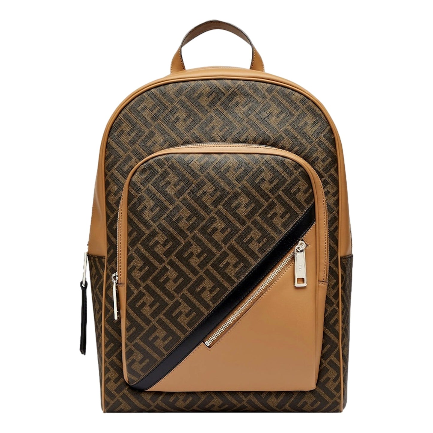 Shop Fendi Diagonal FF Logo Brown Mens Backpack - Stylish & Functional -   Shop Bags LLC 