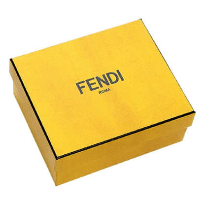 Shop Fendi Wallet: Yellow Leather Vertigo Trifold Wallet -   Shop Bags LLC 