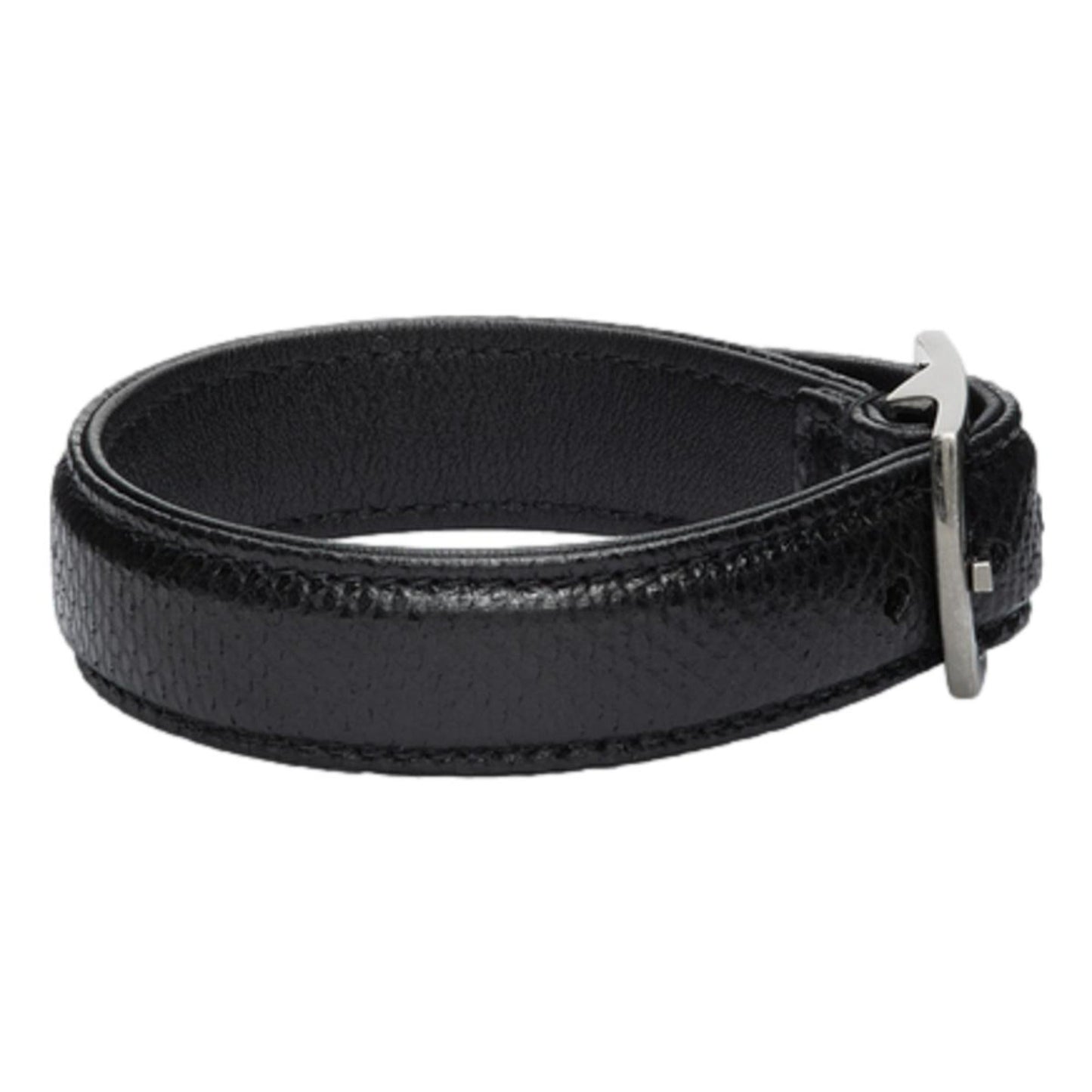 Shop Saint Laurent Leather Snake, Black Buckle Bracelet - Chic Style -   Shop Bags LLC 