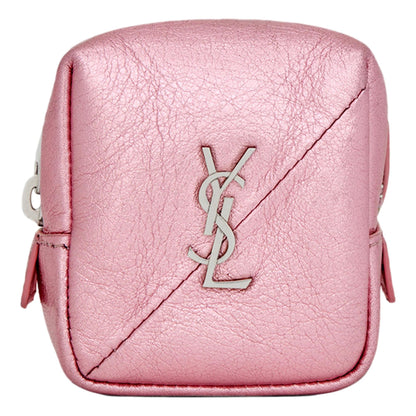 Shop Saint Laurent YSL Leather Keyring - Pink, Chic & Sophisticated -   Shop Bags LLC 