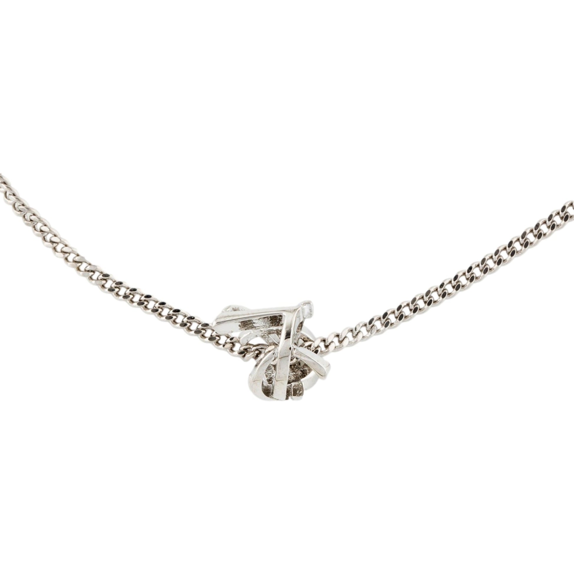 Silver Bracelet from Saint Laurent: Iconic YSL Charm & Adjustable Fit -   Shop Bags 
