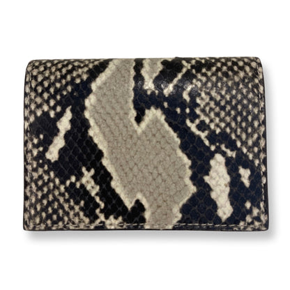 Snake Printed Card Case Wallet - Jimmy Choo Martina Cardholder -   Shop Bags LLC 