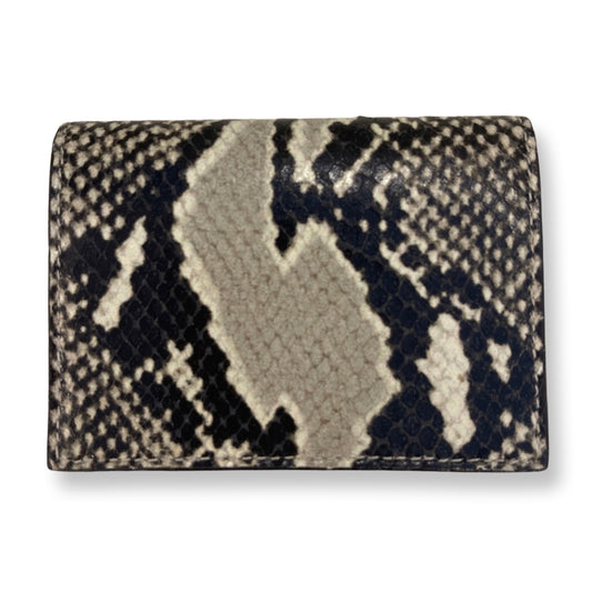 Snake Printed Card Case Wallet - Jimmy Choo Martina Cardholder -   Shop Bags LLC 